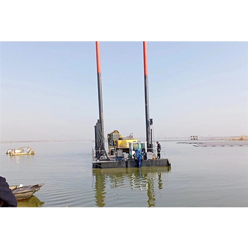 Water excavator platform